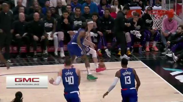 【2023年12月13日】国王vs快船第1节中文解说录像回放