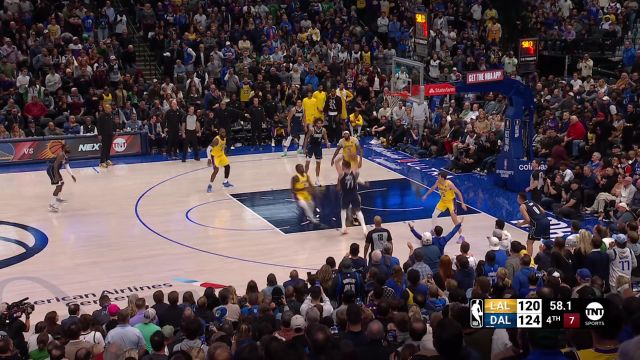 【2023年12月13日 湖人vs独行侠集锦】湖人125-127独行侠 东契奇33+17艾克萨姆末节17分迎四连胜