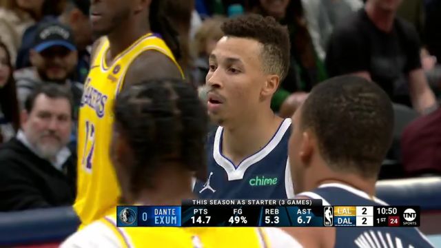 【2023年12月13日】湖人vs独行侠第1节英文原声录像回放