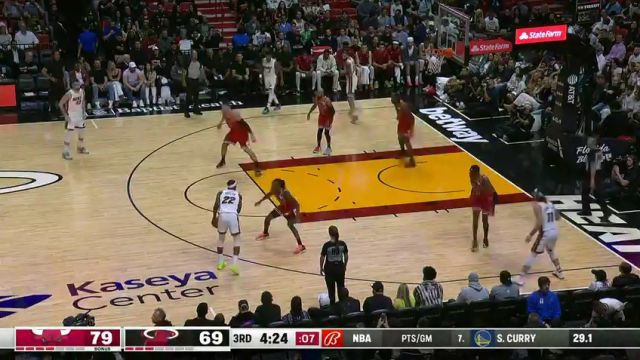 【2023年12月15日】公牛vs热火第3节中文解说录像回放