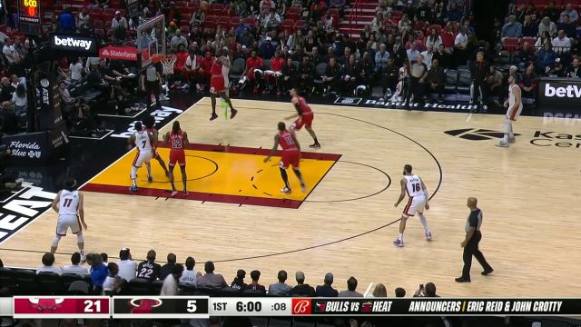 【2023年12月15日 公牛vs热火集锦】我该站出来了！ 巴特勒后仰跳投稳稳命中