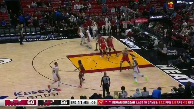 【2023年12月15日】公牛vs热火英文原声全场录像回放