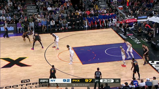 【2023年12月16日 尼克斯vs太阳集锦】年轻人不讲武德 哈腾平地惊雷怒帽杜兰特 顺手扔走杜兰特一只鞋