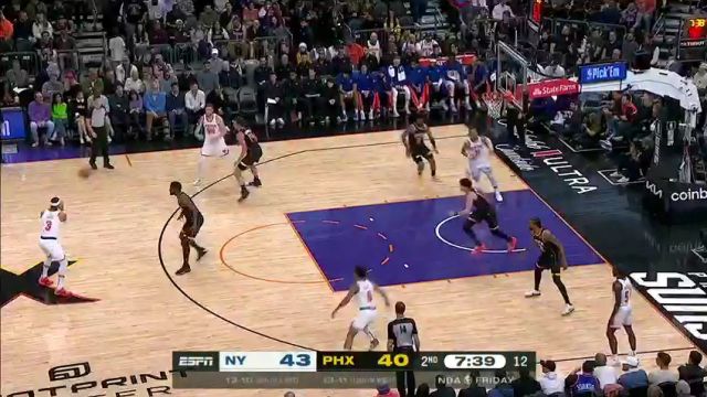 【2023年12月16日】NBA常规赛：尼克斯vs太阳第2节中文解说录像回放