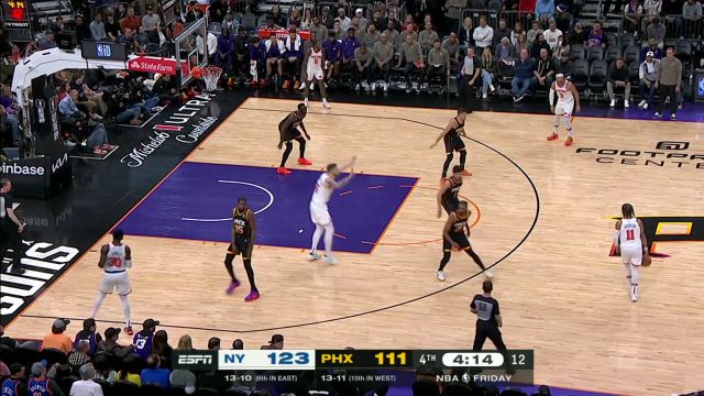 【2023年12月16日 尼克斯vs太阳集锦】无死角投射！布伦森连续两记致命三分杀死比赛