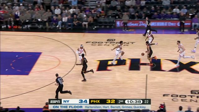 【2023年12月16日 尼克斯vs太阳集锦】螳螂捕蝉黄雀在后！尤班克斯暗中跟进遮天大帽扇懵对手