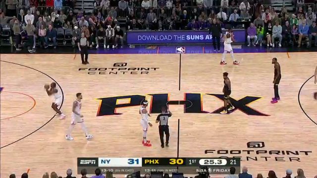 【2023年12月16日】NBA常规赛：尼克斯vs太阳第1节中文解说录像回放