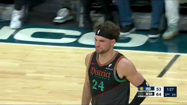 【2023年12月16日】NBA常规赛：步行者vs奇才第2节中文解说录像回放