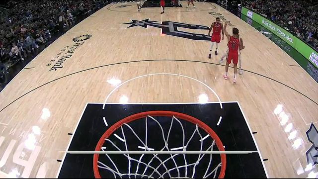 【2023年12月18日】NBA常规赛：鹈鹕vs马刺第4节中文解说录像回放