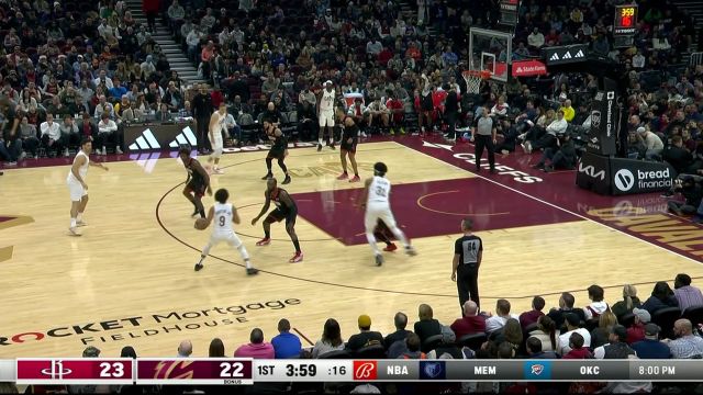 【2023年12月19日 火箭vs骑士集锦】颇有大师韵味 梅里尔不看人妙传尼昂上篮打进