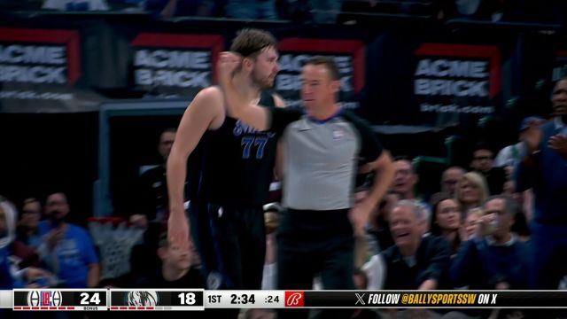 【2023年12月21日 快船vs独行侠集锦】逆天手感简直无解 东契奇迎着两人出手完成打板2+1