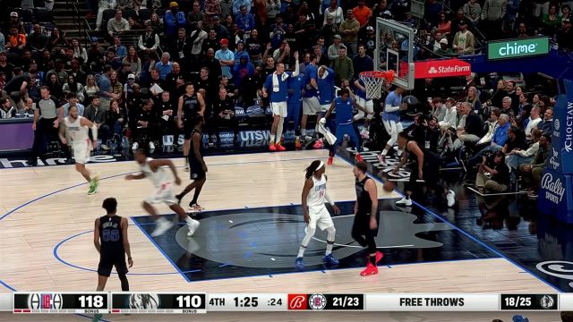 【2023年12月21日 快船vs独行侠集锦】手舞足蹈为兄弟打CALL 莱昂纳德转身+欧洲步上篮彻底征服登哥