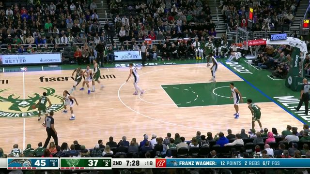 【2023年12月22日 魔术vs雄鹿集锦】连盖字母哥之后变成了众矢之的 博尚一飞冲天残暴隔扣教育艾萨克