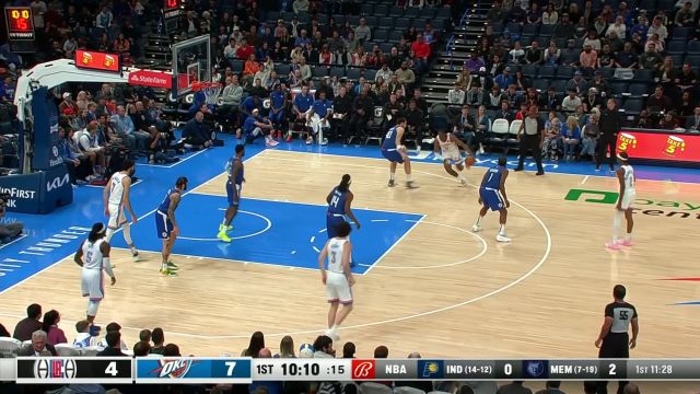 【2023年12月22日 快船vs雷霆集锦】外线手起刀落 约什吉迪空位三分甩狙正中靶心