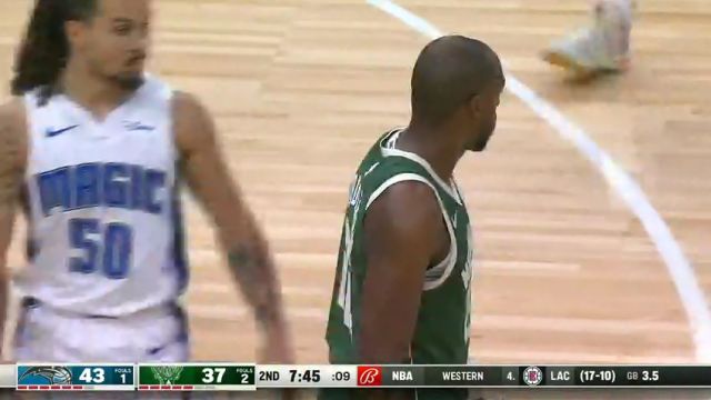 【2023年12月22日】魔术vs雄鹿第2节中文解说录像回放