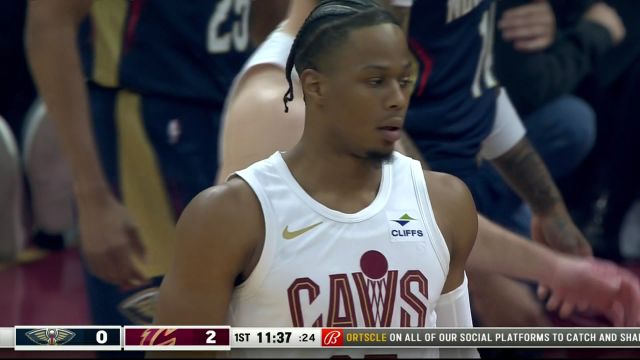 【2023年12月22日 鹈鹕vs骑士集锦】艾伦刚柔并济送妙传 奥科罗强势上篮完成2+1