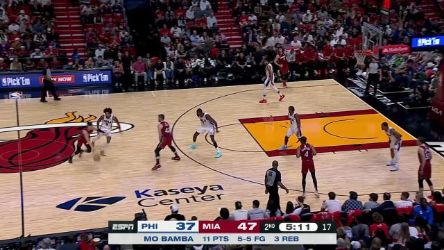 【2023年12月26日 76人vs热火集锦】有来有回不遑多让！ 乐福和哈里斯互飙三分互不相让