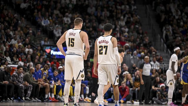 【2023年12月26日 勇士vs掘金集锦】勇士114-120掘金 穆雷28分 约基奇26+14+8终结勇士五连胜