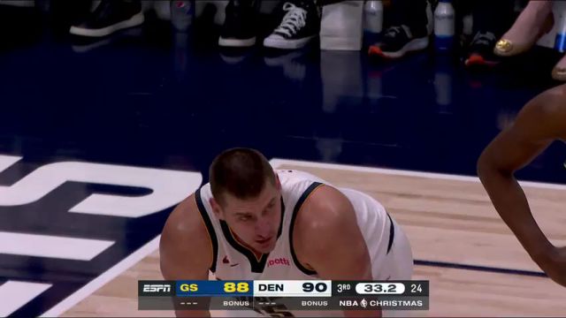 【2023年12月26日】勇士vs掘金第3节中文解说录像回放