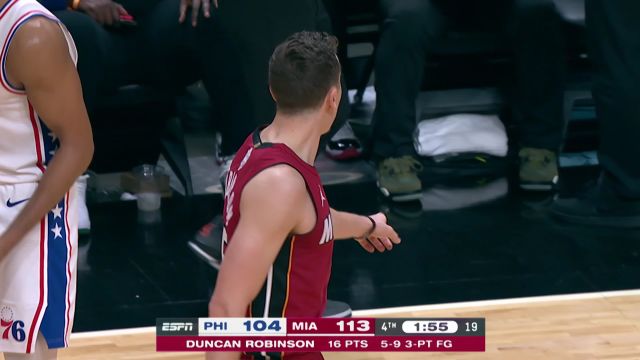 【2023年12月26日 76人vs热火集锦】费城113-119热火 新秀哈克斯31分10板热火胜费城