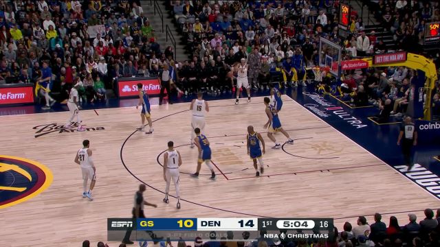 【2023年12月26日 勇士vs掘金集锦】蒂花之秀！波特风骚背传戏耍克莱 波普三分手起刀落