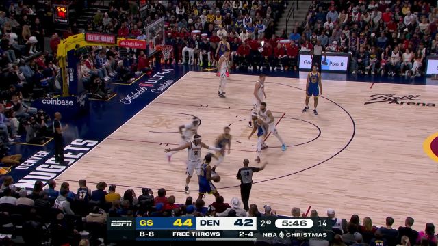 【2023年12月26日 勇士vs掘金集锦】剧情跌宕起伏 两队忙中出错相继失误穆雷把握机会完成终结