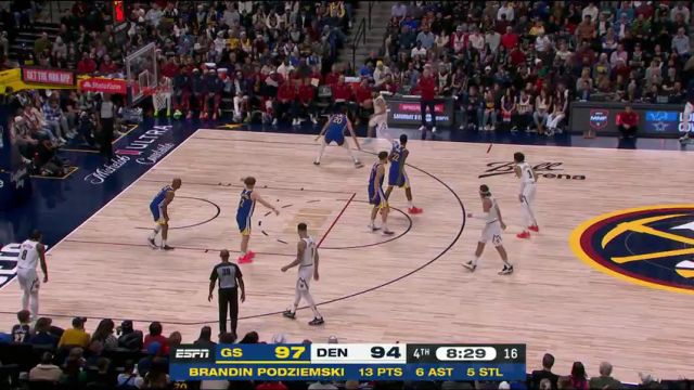 【2023年12月26日】勇士vs掘金第4节英文原声录像回放