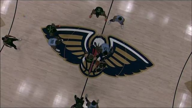 【2023年12月27日】NBA常规赛：灰熊vs鹈鹕第1节英文原声录像回放