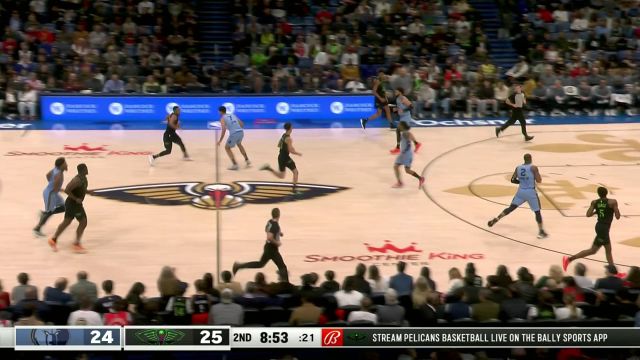 【2023年12月27日 灰熊vs鹈鹕集锦】家有一老如有一宝！麦科勒姆展现老将风范 抛投稳稳命中打停灰熊