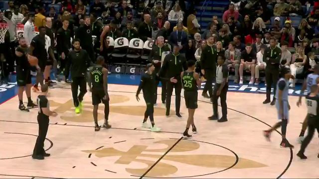 【2023年12月27日】NBA常规赛：灰熊vs鹈鹕第1节中文解说录像回放