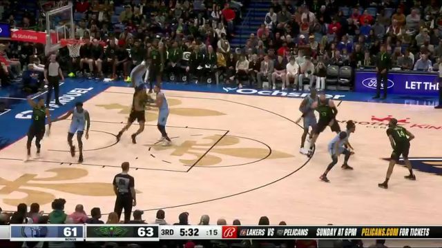 【2023年12月27日】NBA常规赛：灰熊vs鹈鹕英文原声全场录像回放