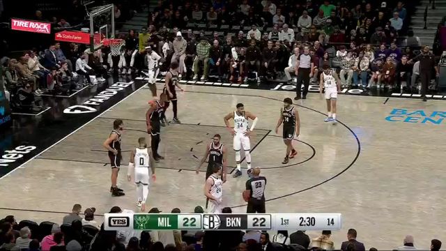 【2023年12月28日】雄鹿vs篮网第1节中文解说录像回放