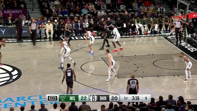 【2023年12月28日 雄鹿vs篮网集锦】展现禁区统治力！字母哥死亡跟进遮天大帽摁下对手