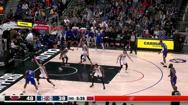 【2024年01月02日 热火vs快船集锦】展现出恐怖火力 莱昂纳德翻江倒海轰破热火禁区