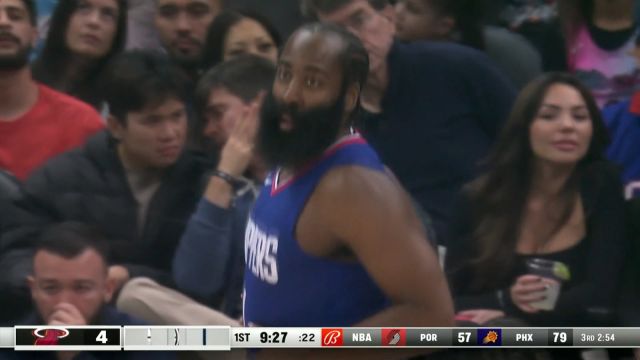 【2024年01月02日 热火vs快船集锦】乔治连番被撤凳子 徐静雨：喜剧人！像个醉汉