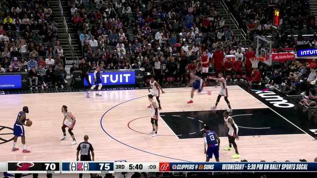 【2024年01月02日 热火vs快船集锦】转瞬之间打懵对手 乔治火力全开两记三分+中投连续轰下8分