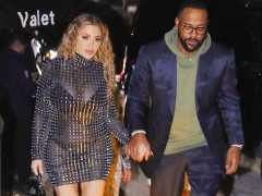 拉尔萨与乔丹儿子牵手外出！新年秀恩爱 看不出50岁 风韵犹存