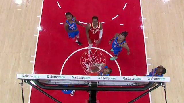 【2024年01月04日】雷霆vs老鹰第2节英文原声录像回放