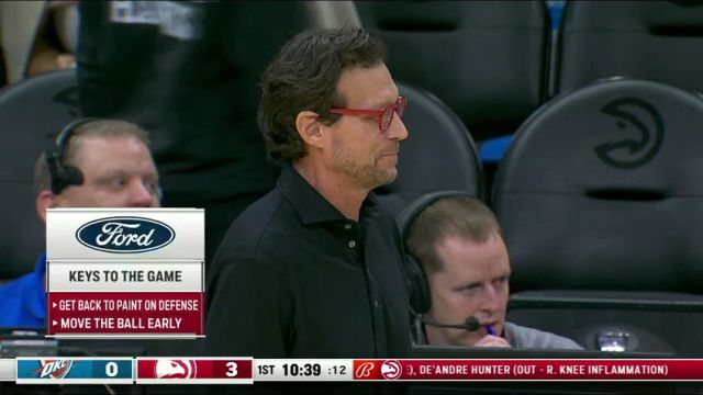 【2024年01月04日】雷霆vs老鹰第1节中文解说录像回放