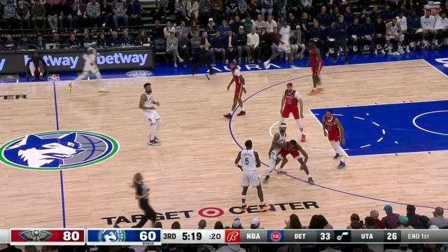 【2024年01月04日 鹈鹕vs森林狼集锦】休想从我面前得分！锡安镇守篮下送爱德华兹无情遮天大帽