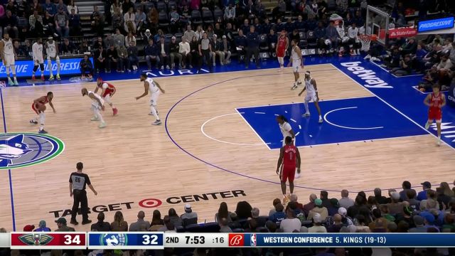 【2024年01月04日 鹈鹕vs森林狼集锦】展示柔和手感！麦科勒姆中距离跳投连续命中