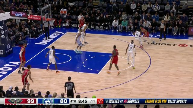 【2024年01月04日 鹈鹕vs森林狼集锦】就不能给他一丁点儿机会 麦科勒姆淡定三分手起刀落