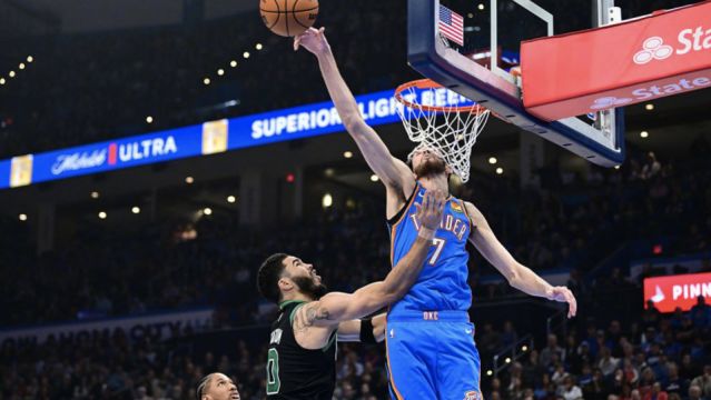 【2024年01月04日 雷霆vs老鹰集锦】NBA官宣新秀榜：霍姆格伦力压文班亚马蝉联榜首，波杰姆斯基升至第六