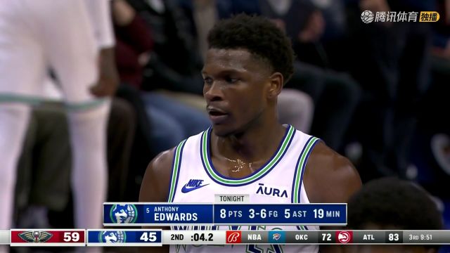 【2024年01月04日】2023/24赛季NBA常规赛：鹈鹕 VS 森林狼 全场录像回放