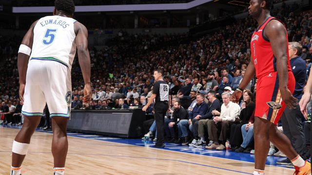 【2024年01月04日 鹈鹕vs森林狼集锦】鹈鹕117-106森林狼 锡安27分麦科勒姆24分力克森林狼