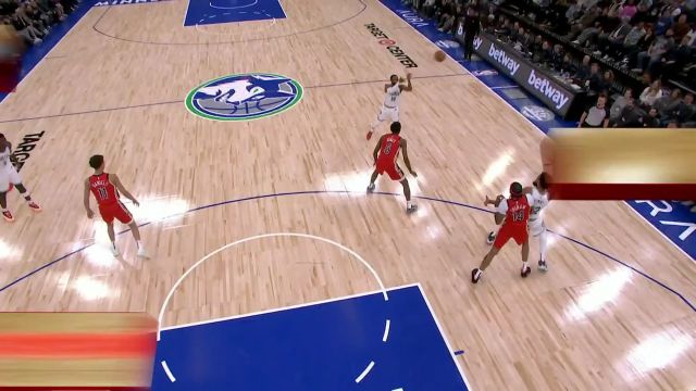 【2024年01月04日 鹈鹕vs森林狼集锦】吞噬一切阻碍！唐斯乱军从中持球突破强硬打成2+1