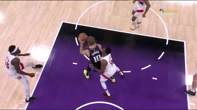 【2024年01月06日】NBA常规赛：猛龙vs国王第1节英文原声录像回放