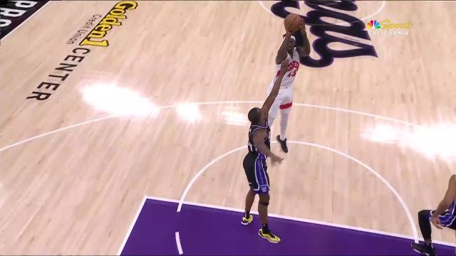 【2024年01月06日 猛龙vs国王集锦】全能身手简直无解 西亚卡姆撤步中距离手起刀落