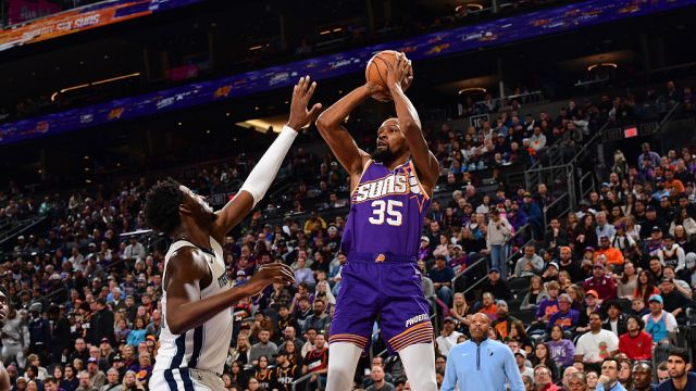 【2024年01月08日 灰熊vs太阳集锦】灰熊vs太阳精彩集锦 KD复出23+10+5布克24+8灰熊3人20+力克太阳