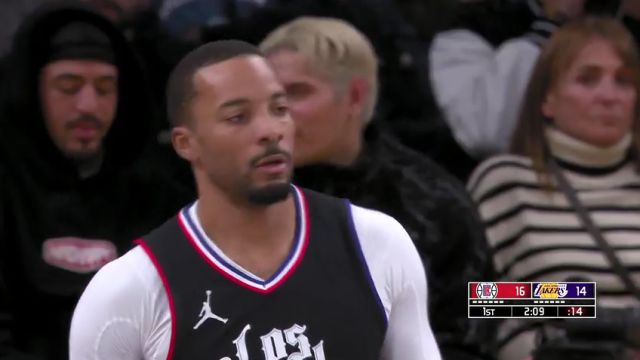 【2024年01月08日】快船vs湖人英文原声全场录像回放